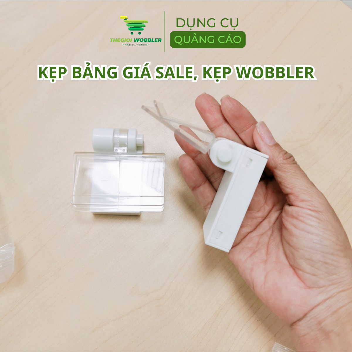 Kẹp bảng giá sale, kẹp wobbler, chân đế nam châm kẹp bảng giá, kẹp quảng cáo thegioi wobbler, đa năng kẹp được (10)